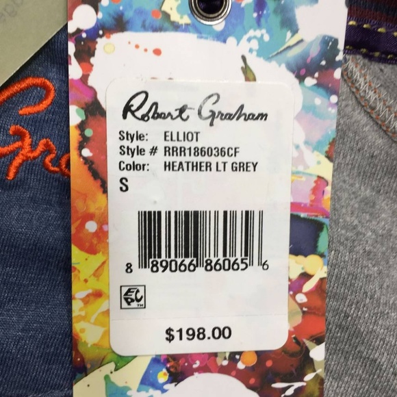 Robert Graham Elliot 1/4 Zip Sweater - Picture 6 of 6